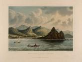 Pigeon Island, & Village of Gros Islet, St. Lucia, from "Scenery of the Windward and Leeward Islands"