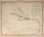 Map of the Antilles or West-India Islands