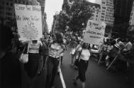 Gloria Steinem in Pro- abortion March