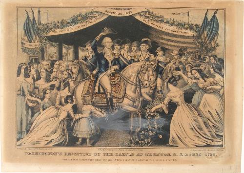 Washington's Reception by the Ladies at Trenton, N.J., April 1789