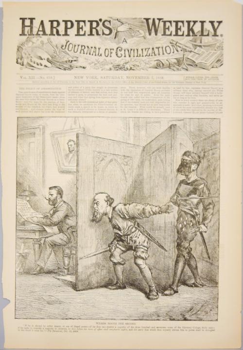 Wilkes Booth the Second, from "Harper's Weekly"