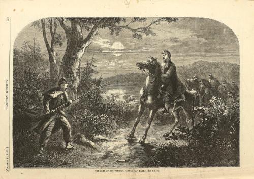 The Army of the Potomac: "Little Mac" Making His Rounds, from "Harper's Weekly"