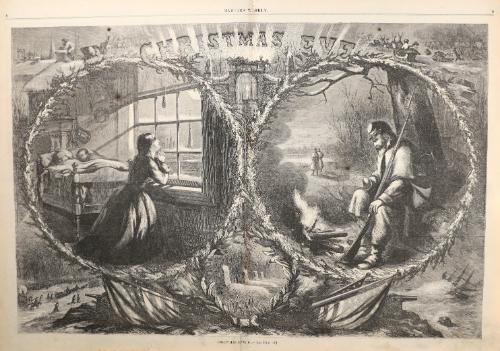 Christmas Eve, 1862, from "Harper's Weekly"
