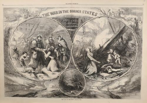The War in the Border States, from "Harper's Weekly"