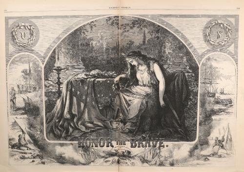 Honor the Brave, from "Harper's Weekly"