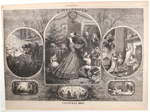 Christmas, 1863, from "Harper's Weekly"