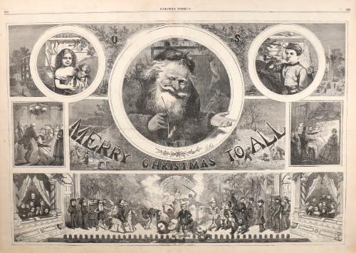 Merry Christmas to All, from "Harper's Weekly"