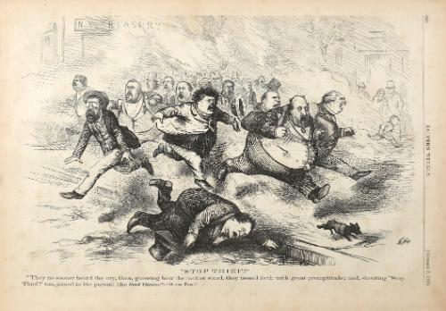 Stop Thief, from "Harper's Weekly"