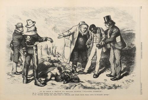 This Is Only a Truce to Regain Power, from "Harper's Weekly"