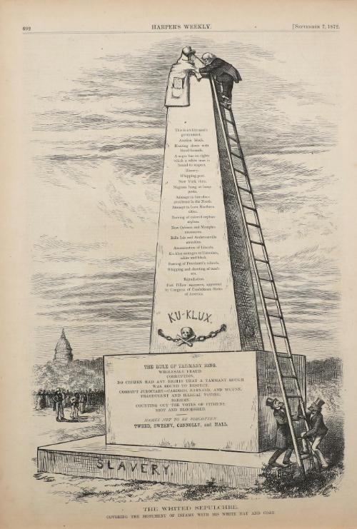 The Whited Sepulcher, from "Harper's Weekly"