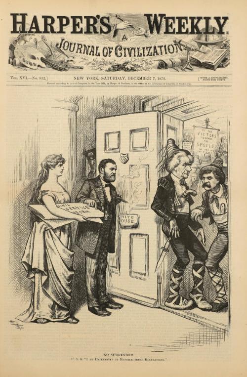 No Surrender, from "Harper's Weekly"