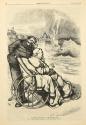 The Unprotected Female at the Holy Sea Side, from "Harper's Weekly"