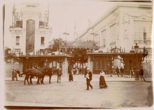 The World's Fair: Entrance to the Rue de Paris, Paris