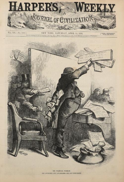 The Political Problem, from "Harper's Weekly"