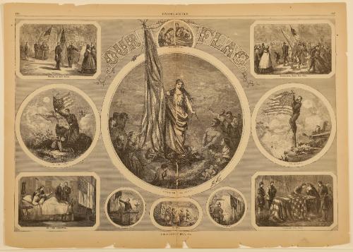 The Fourth of July, 1864, from "Harper's Weekly"