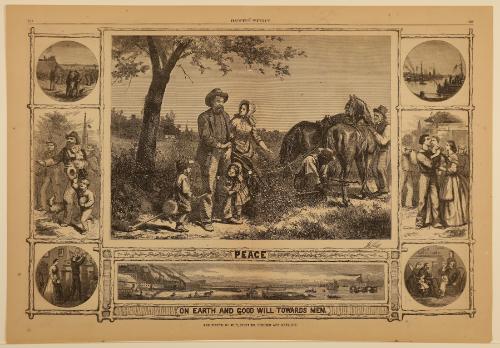 The Fourth of July, 1865, from "Harper's Weekly"