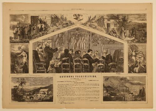 National Thanksgiving, from "Harper's Weekly"