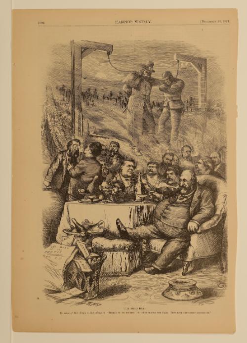 The Dead Beat, from "Harper's Weekly"