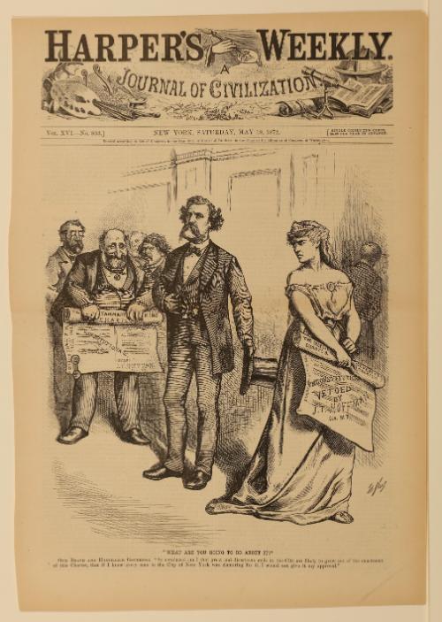 What Are You Going to do About It?, from "Harper's Weekly"