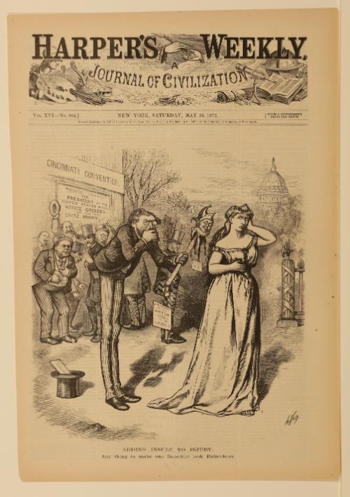 Adding Insult to Injury, from "Harper's Weekly"
