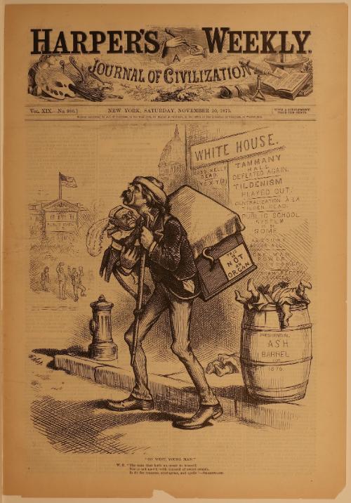 Go West, Young Man!, from "Harper's Weekly"