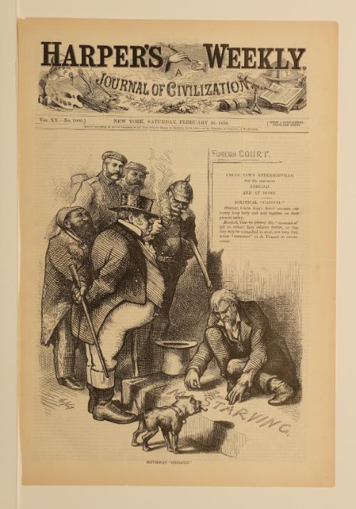 Republican ‘Simplicity’, from "Harper's Weekly"