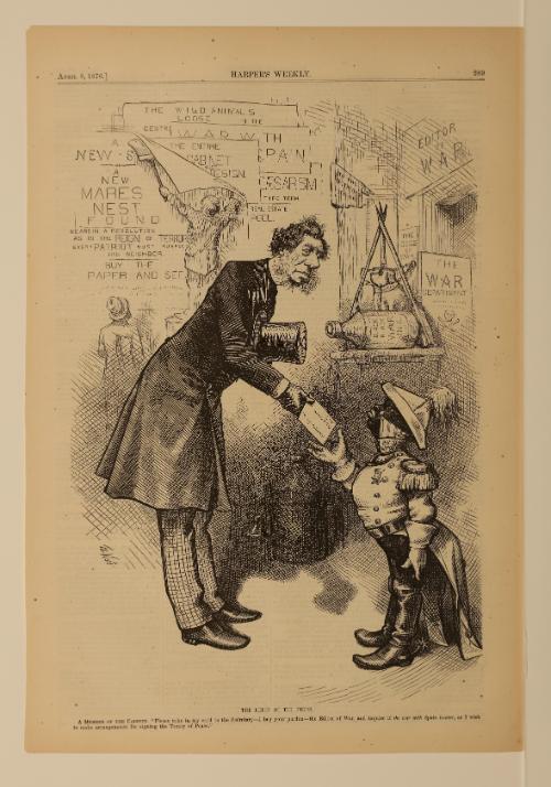 The Reign of the Press, from "Harper's Weekly"