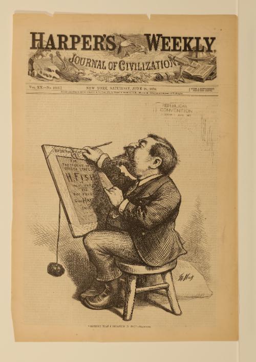 Continue that I Broached in Jest, from "Harper's Weekly"