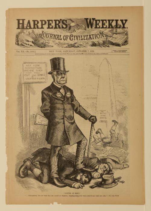 Croppies, Lie Down, from "Harper's Weekly"