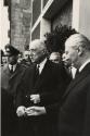 French President Charles de Gaulle at Konrad Adenauer’s funeral, West Germany