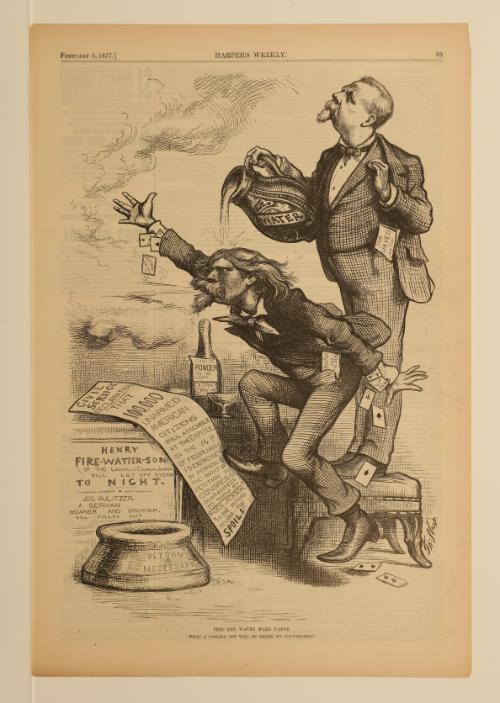 Fire and Water Make Vapor, from "Harper's Weekly"