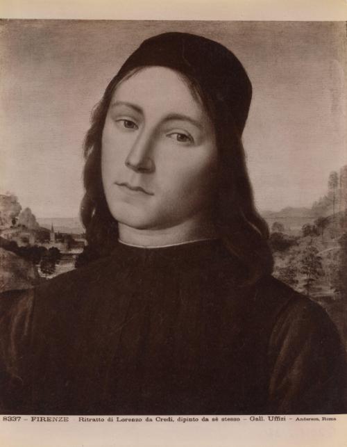 Firenze - Ritratto di Lorenzo da Credi, dipinto da se stesso