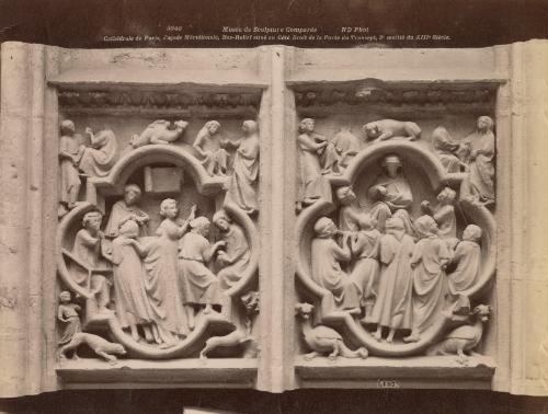 Bas-Relief situé au Côté Droit de la Porte du Transept, 2e moitié du XIIIe Siècle