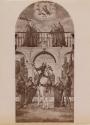 Venezia - Chiesa di S. Vitale. S. Vitale a cavallo, intorno vari Santi e le Vergine in gloria