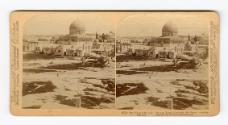 (30) The “Dome of the Rock,” where the Temple Altar stood, Mt. Moriah Jerusalem, Palestine