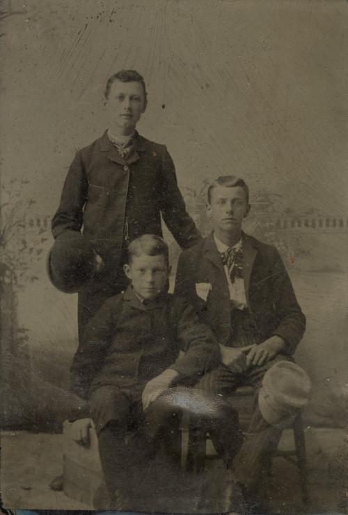 Portrait of Three Boys