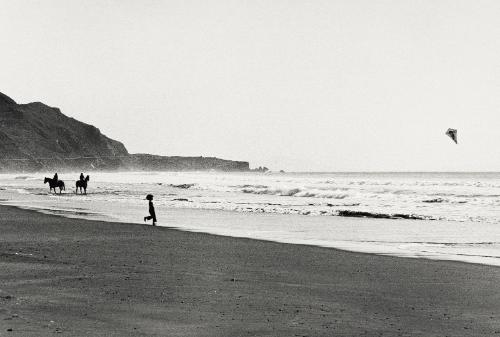 Stinson Beach Boy with Kite