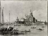 Venice: The Punta della Dogana with S. Maria della Salute