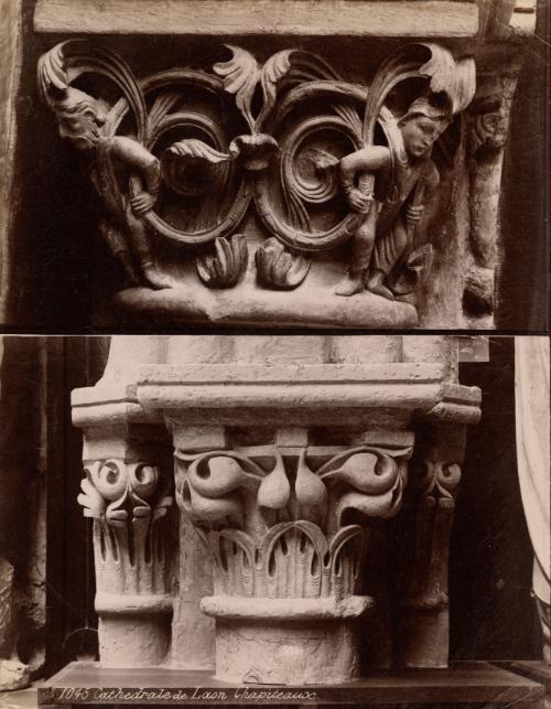 Detail of Capitals in the Cathedral of Laon