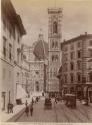 Firenze- La via de' Pecori col campanile di Giotto