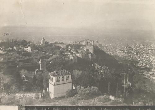 276 Granada. - La Alhambra y Ciudad desde la Silla del Moro Linares fotógrafo. Granada