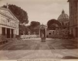 Roma - Palazzo Vaticano. La Rotonda col Caffeaos e il Casino di Pio IV
