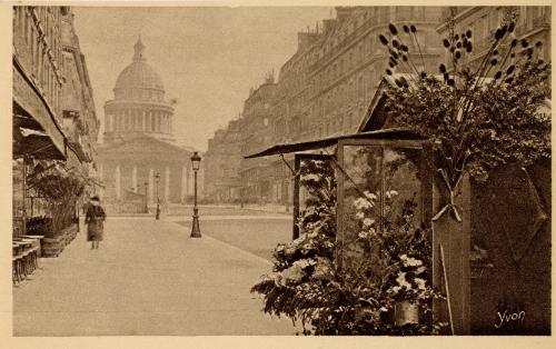 La Rue Soufflot et le Pantheon