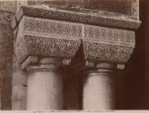 Detail of a column in the Basilica of St. Mark, Venice, Italy