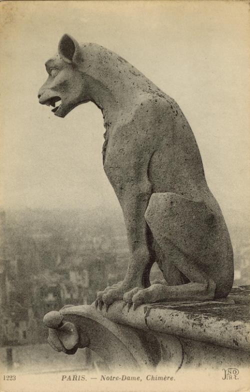 Paris. - Notre-Dame, Chimere.