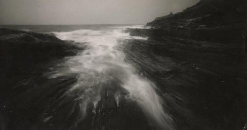 Tide coming in, Pemaquid Point, Maine