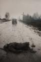 Soldier in the Road, Smolensk Front, 10 Minutes from Moscow