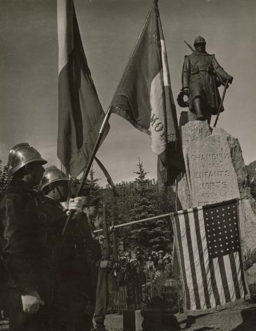 Untitled (Flag ceremony), Chamonix, France