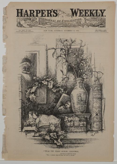 ’Twas the Night before Christmas, from Harper's Weekly