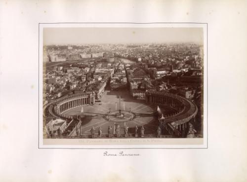 Panorama di Roma Dalla Cepola di S. Pietro, Rome